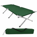 Robustes Klappbett für Camping 190x64x41 cm - Bis 180 kg belastbar, mit Tragetasche