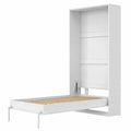 SMARTBett Klappbett Classic 100x200cm Vertikal Weiß mit Gasfedern