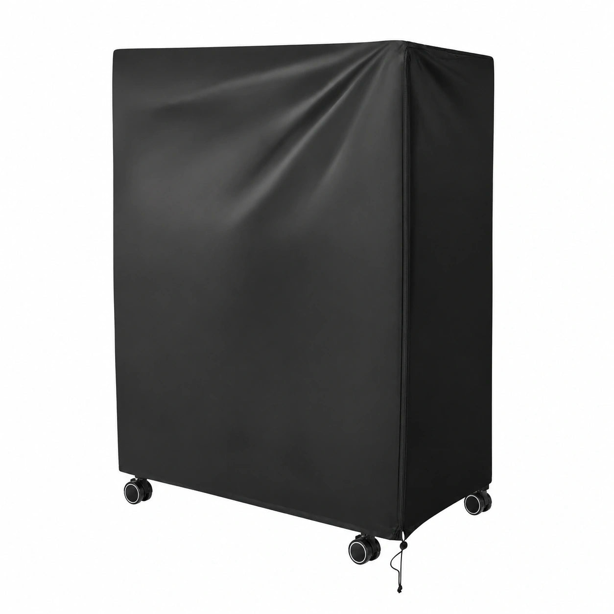 Schutzabdeckung für Klappbett, Staubdichte Hülle mit Reißverschluss, Aufbewahrungstasche für Gästebett – Schwarz (84x33x107cm)