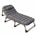 Klappbares Einzelbett 75x194 cm mit Matratze - Leichtes Campingbett für Erwachsene, ideal für Reisen und Garten
