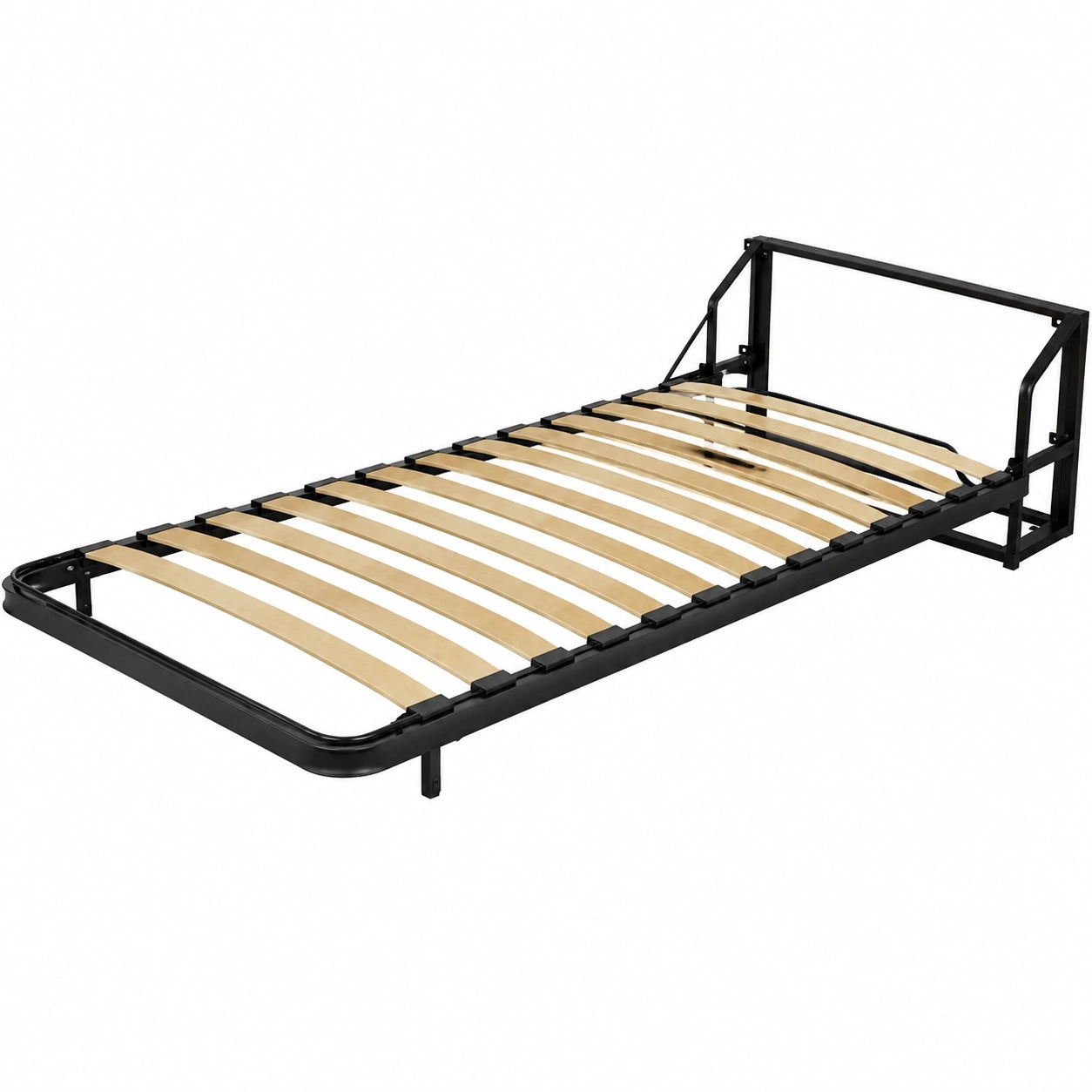 Horizontales Schrankbett 200x90 mit Gasdruckfeder