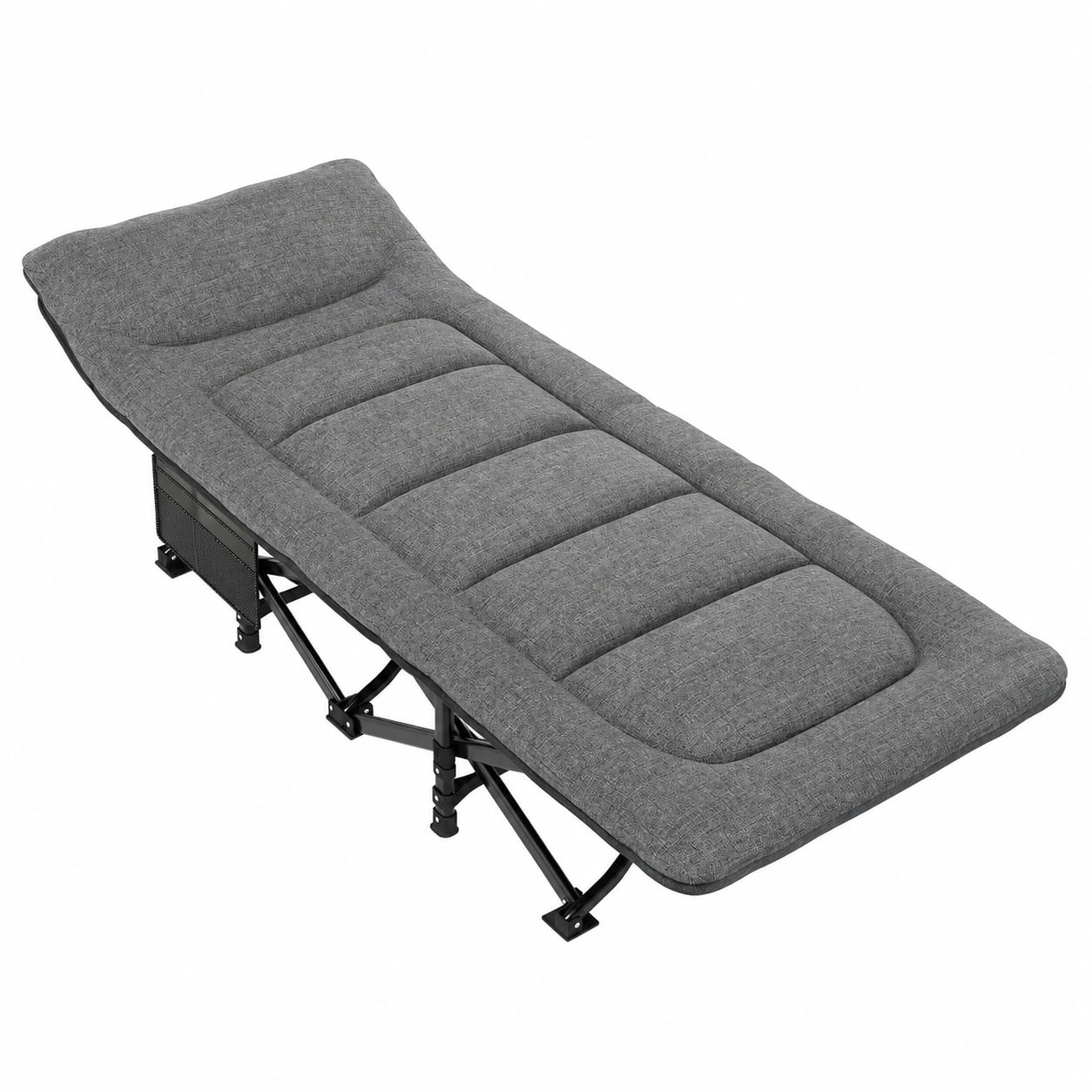 Tragbares ATORPOK Campingbett klappbar, bis 200 kg, ideal für Indoor und Outdoor