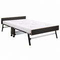 Jay-BE GP120 Klappbett, platzsparendes Gästebett, schwarz