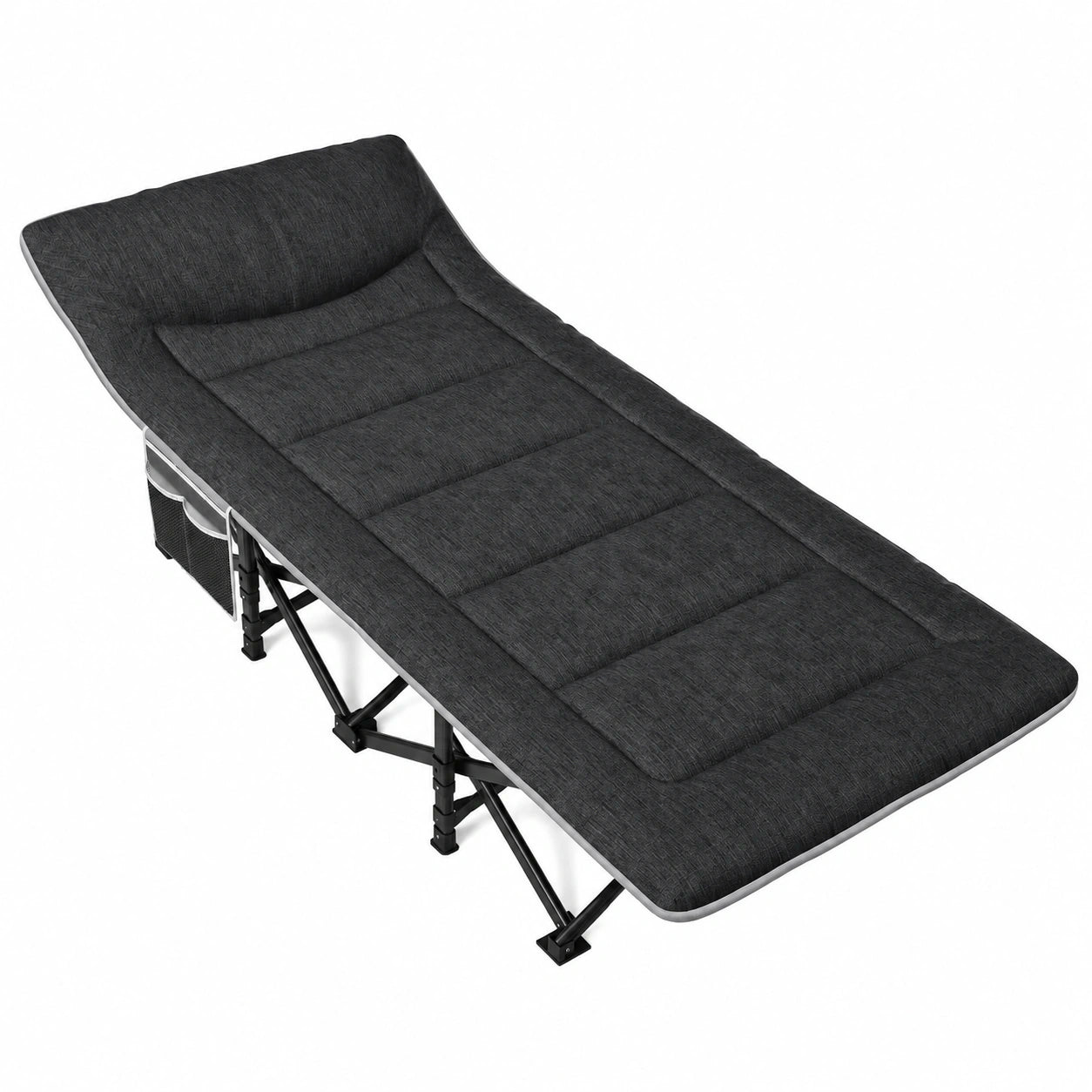 Breites Klappbares Campingbett für Outdoor und Garten