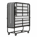SunsGrove Faltbares Gästebett mit Memory Foam, Metallrahmen und Rollen, Belastbar bis 200 kg