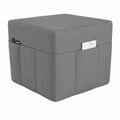 Graue Faltmatratze Hülle für Gästebett 80x195x15 cm - Ideal für Camping und Zuhause